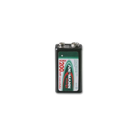 Pile 6HR61 ANSMANN - NiMh - 9V - 200mAh