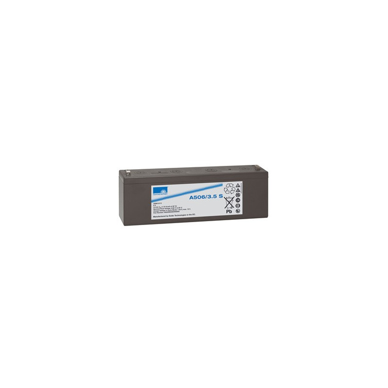 EXIDE Sonnenschein 6V - 3,5Ah - Dryfit A500 - Bac VO - A506/3.5S EXIDE Sonnenschein 6V - 3,5Ah - Dryfit A500 - Bac VO - A506/3.5S