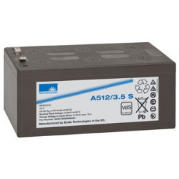 EXIDE Sonnenschein 12V - 3.5Ah - Dryfit A500 - Bac VO - A512/3.5S