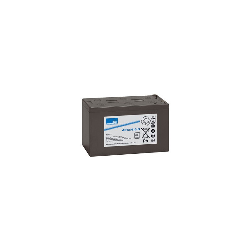 EXIDE Sonnenschein 12V - 6.5Ah - Dryfit A500 - Bac VO - A512/6.5S