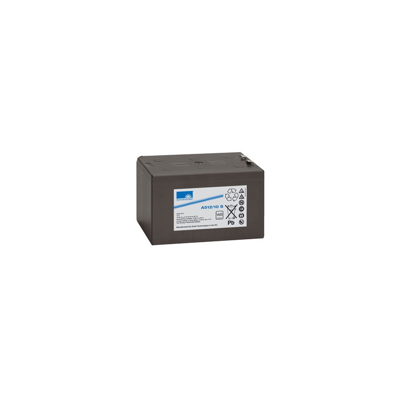 EXIDE Sonnenschein 12V - 10Ah - Dryfit A500 - Bac VO - A512/10S EXIDE Sonnenschein 12V - 10Ah - Dryfit A500 - Bac VO - A512/10S