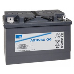 Batterie Exide  SONNENSCHEIN A512/60 G6 PLOMB GEL 12V 66AH
