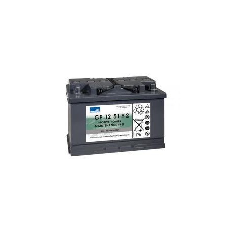 Batterie GF12051Y2 EXIDE Sonnenschein - Dryfit A500C - B Auto - Plomb Cyclage - 12V - 50Ah