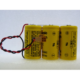 Pack piles BR C - IC693ACC302A - Lithium - 3V - 15000mAh + Connecteur