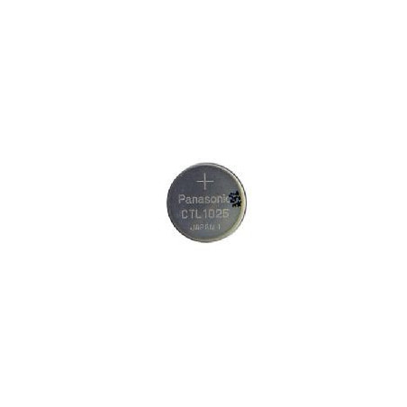 Pile bouton CTL1025 PANASONIC rechargeable montre solaire Li-Ion -2.3V