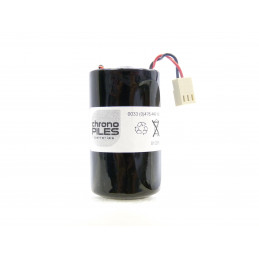 Pile Batterie Alarme FICHET - LSH20 - D - Lithium - 3,6V - 13,0Ah + Connecteur