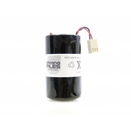 Pile Batterie Alarme Compatible FICHET - D - LSH20 - Lithium - 3,6V - 13,0Ah + Connecteur