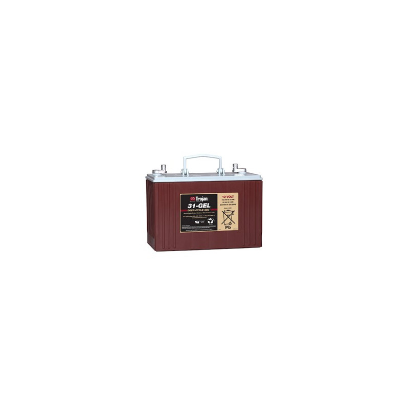 Batterie 31XHS TROJAN - DEEP CYCLE - GEL - 12V - 102Ah Batterie 31XHS TROJAN - DEEP CYCLE - GEL - 12V - 102Ah