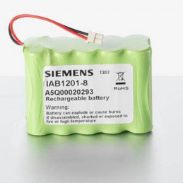 Batterie Alarme SIEMENS IC60 - AA - 12.0V - 1800mAh + Connecteur