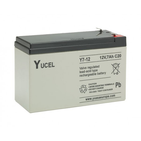 Batterie YUASA - YUCEL 12V - 7.0Ah - Y7-12 - AGM