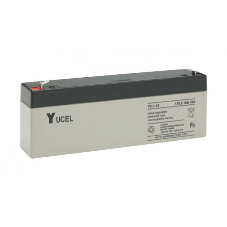 Batterie YUASA / YUCEL 12V - 2.1Ah - Y2.1-12 - AGM