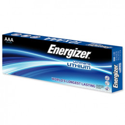 Boite 10 piles L92 ENERGIZER - Format LR3 - Lithium - AAA Ultimate