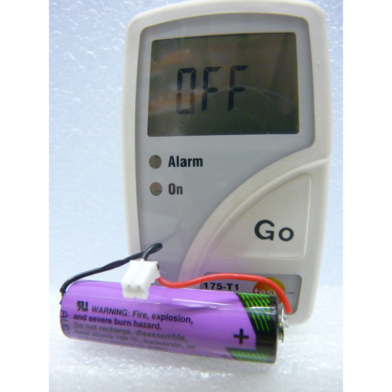 Pile Enregisteur de temperature TESTO 175 T1 / T2 - AA - SL760 - 3,6V Pile Enregisteur de temperature TESTO 175 T1 / T2 - AA - SL760 - 3,6V