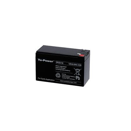 Batterie YUASA 12V - 8Ah - YPC8-12 - REC10-12