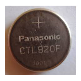 Pile CTL920F PANASONIC rechargeable montre énergie solaire Li-Ion 2.3V