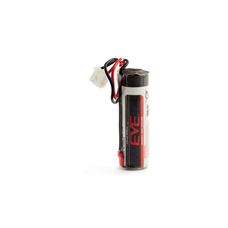 Pile ER14505 - Lithium - 3.6V - 2600mAh + connecteur Pile ER14505 - Lithium - 3.6V - 2600mAh + connecteur