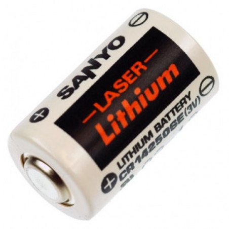 Pile SANYO CR14250 - 1/2AA - lithium - 3V - 0.85Ah