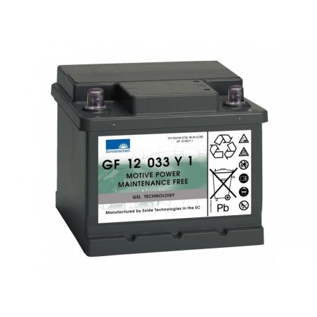 Batterie GF12033Y1 EXIDE Sonnenschein - Dryfit A500C - B Auto - Plomb Cyclage - 12V - 33Ah