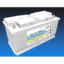 EXIDE - TUDOR - 12V - 80Ah - FF12-080/1