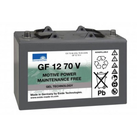 EXIDE - TUDOR - 12V - 70Ah - GF12-070V