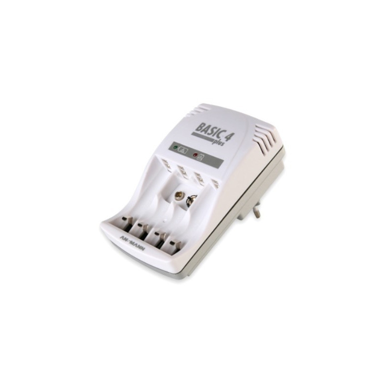 ANSMANN Chargeur de 2 à 4 accus AAA/AA/9V NiMh - Livré sans accu ANSMANN Chargeur de 2 à 4 accus AAA/AA/9V NiMh - Livré sans accu