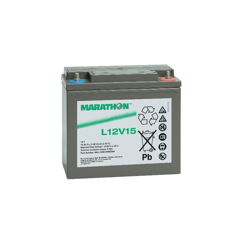 EXIDE Marathon12V - 14 Ah - Long Life - L12V15 EXIDE Marathon12V - 14 Ah - Long Life - L12V15
