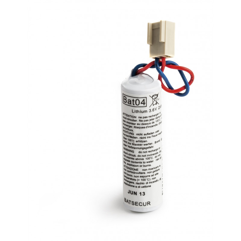 DAITEM Compatible Pile Batterie Alarme BATLI04 - 3,6V - 2,0Ah - Compatible DAITEM/LOGISTY DAITEM Compatible Pile Batterie Alarme BATLI04 - 3,6V - 2,0Ah - Compatible DAITEM/LOGISTY
