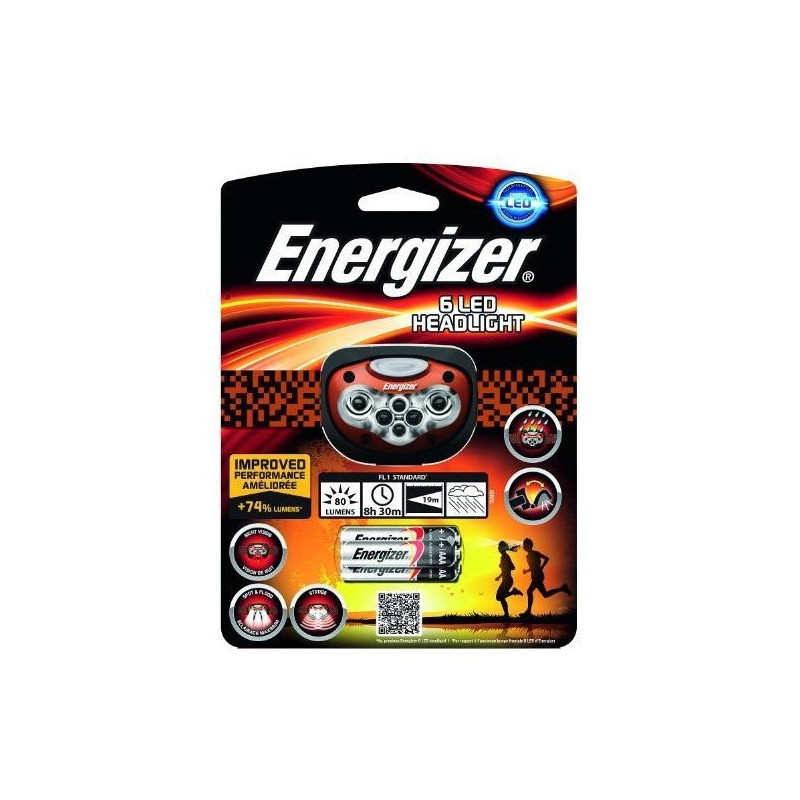 ENERGIZER Lampe Frontale LED Headlight 6 ENERGIZER Lampe Frontale LED Headlight 6