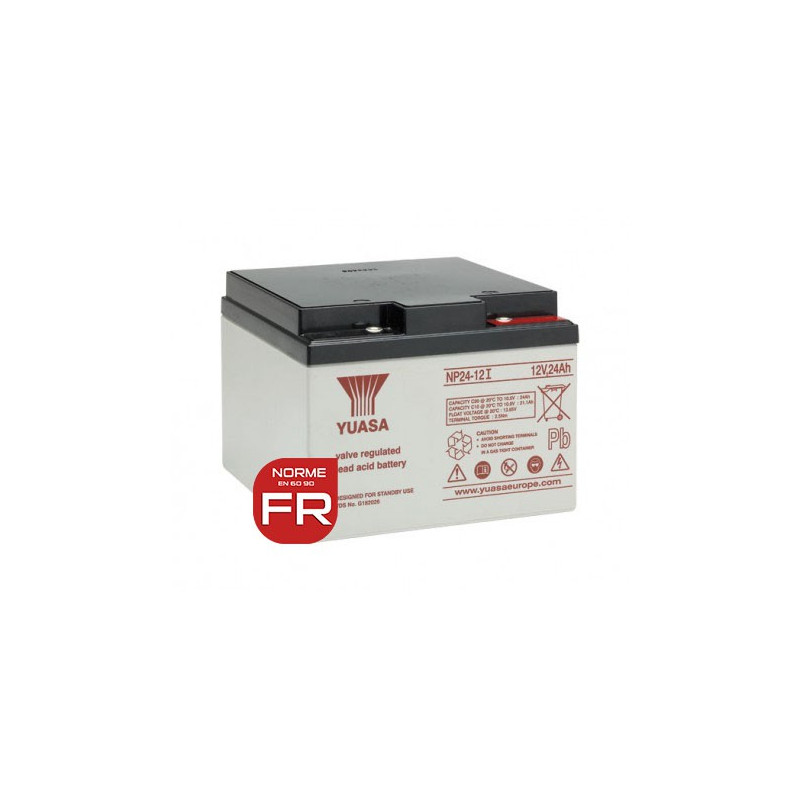 YUASA 12V - 24.0Ah - NP24-12 I FR - AGM YUASA 12V - 24.0Ah - NP24-12 I FR - AGM