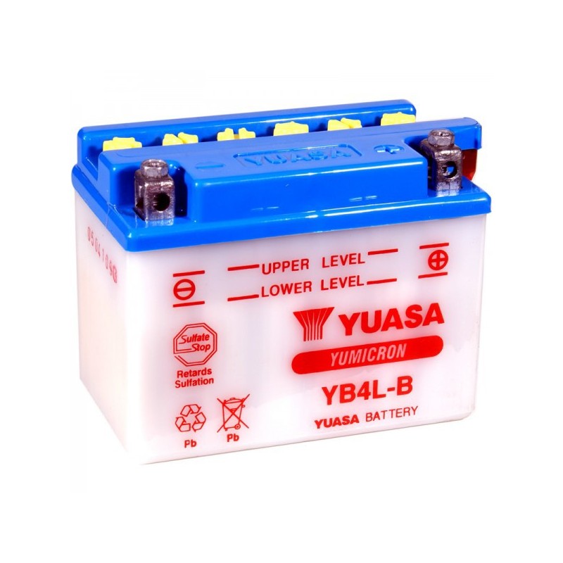 Batterie 12V 4 Ah NB4L-B MF / YB4-LB - NHK sans entretien +D