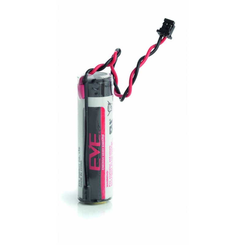 CHRONO Pile lithium ER14505 -3.6V - 2600mAh + Connecteur noir CHRONO Pile lithium ER14505 -3.6V - 2600mAh + Connecteur noir
