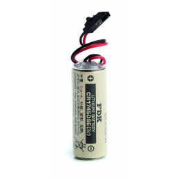 CHRONO Pile lithium CR17450 - 3.V + 2500mAh + Connecteur 