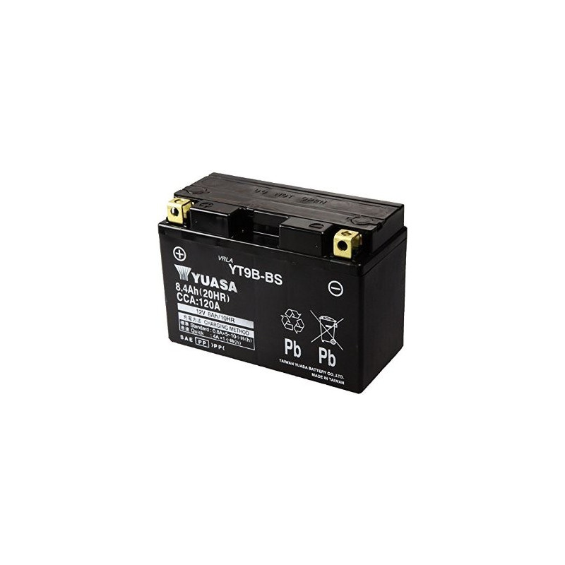 YUASA Batterie de Moto YT9B-BS YUASA Batterie de Moto YT9B-BS