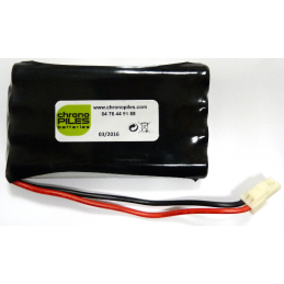 CHRONO Pack Batterie NiMh - 9.6V - 800mAh + Connecteur - SOMFY