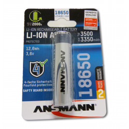 Ansmann batterie Lithium-Ion 18650 - 3.6V 3350 mAh