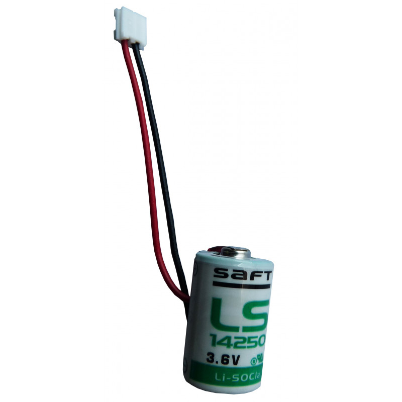 Pile Lithium LS14250 – 3.6V – 1.2Ah + Connecteur Pile Lithium LS14250 – 3.6V – 1.2Ah + Connecteur