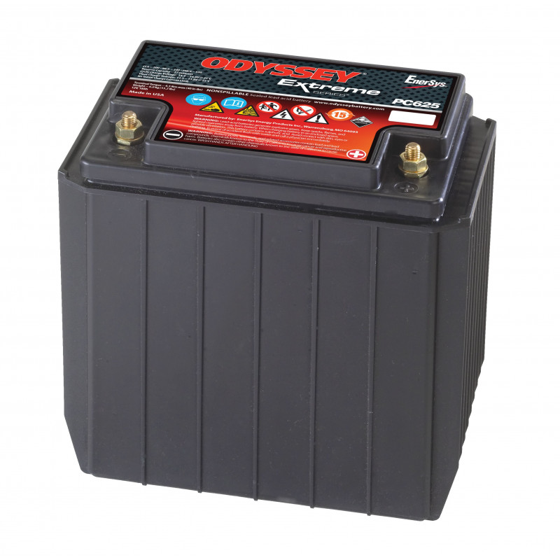 Batterie ODYSSEY PC625 – Plomb pur - 12V – 18Ah Batterie ODYSSEY PC625 – Plomb pur - 12V – 18Ah
