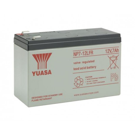 Batterie NP7-12L FR YUASA - AGM - S65 - 12V - 7.0Ah