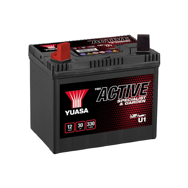 Batterie YUASA U1 - 12V - 30Ah - pour machines de garden Batterie YUASA U1 - 12V - 30Ah - pour machines de garden