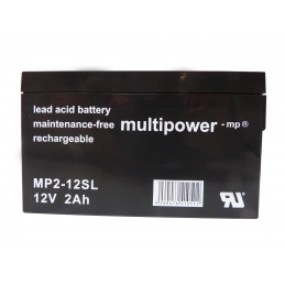 MULTIPOWER 12V - 2.0Ah - MP2-12SL - AGM