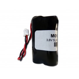 Pack Batterie - Lithium - 3.6V - 4.8Ah / 5.2Ah + Connecteur