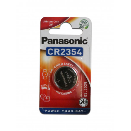 Panasonic Pile Bouton Lithium - CR2354N - Double diamètre