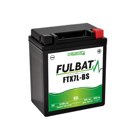 Batterie moto FULBAT FTX7L-BS - GEL - 12V - 6.3Ah