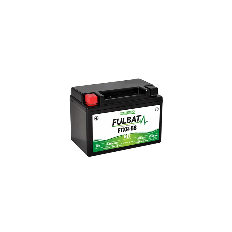 Batterie moto FTX9-BS FULBAT GEL - 12V - 8.4Ah Batterie moto FTX9-BS FULBAT GEL - 12V - 8.4Ah