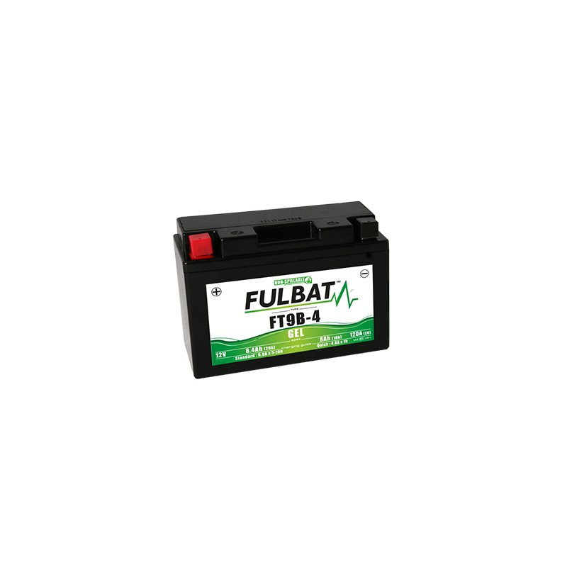 Batterie moto FT9B-4 FULBAT GEL - 12V - 8.4Ah Batterie moto FT9B-4 FULBAT GEL - 12V - 8.4Ah
