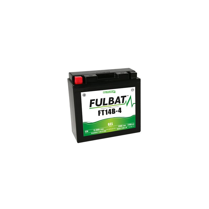 Batterie moto FT14B-4 FULBAT GEL - 12V - 12.6Ah Batterie moto FT14B-4 FULBAT GEL - 12V - 12.6Ah