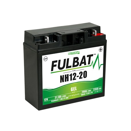 Batterie moto FULBAT NH12-20 - GEL - 12V - 21.1Ah