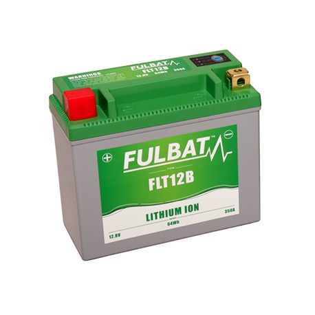 Batterie moto FULBAT FLT12B - LITHIUM-ION - 12.8V - 5Ah (Capacité 10.5Ah)