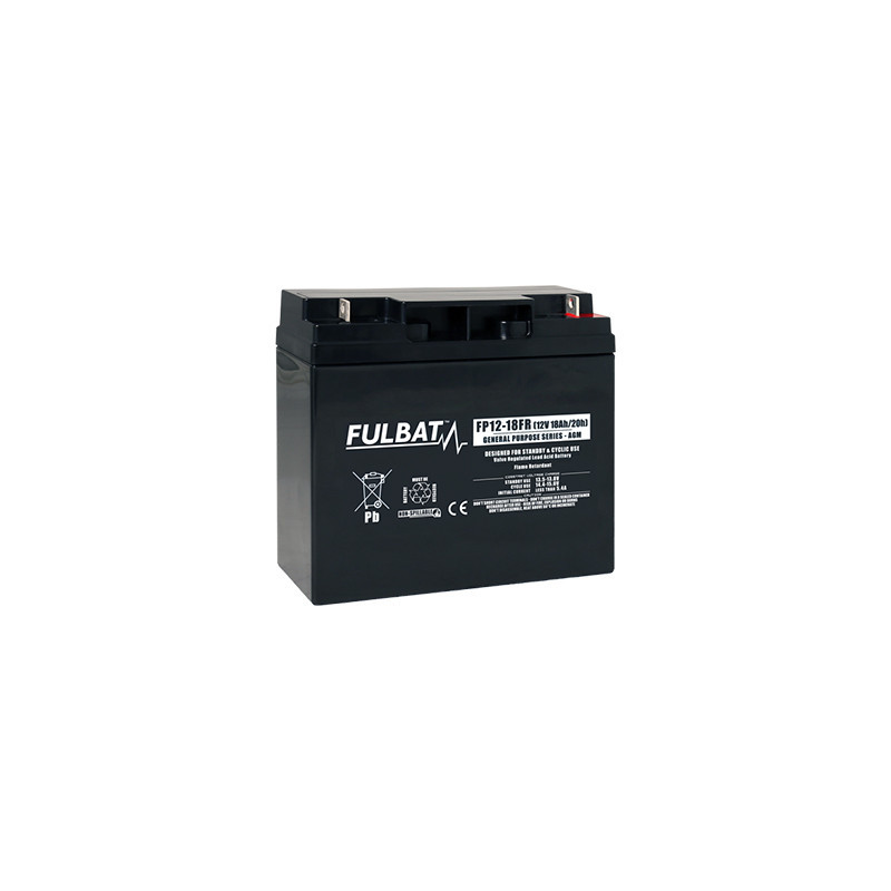 Batterie Plomb Standard FP12-18 FR - 12V - 16.7Ah - UL94.FR – FULBAT Batterie Plomb Standard FP12-18 FR - 12V - 16.7Ah - UL94.FR – FULBAT