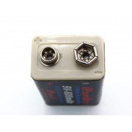 Batterie 6LR61 I POWER US rechargeable - Li-Ion Polymer - 9V - 800mAh